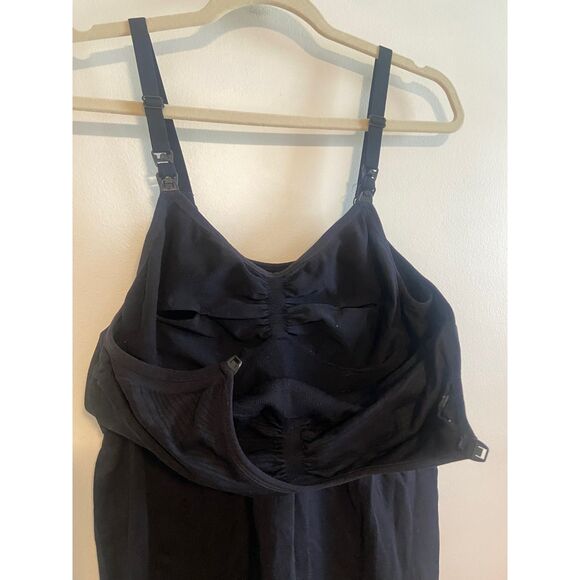 Kindred Bravely Simply Sublime Maternity & Nursing Tank Black Size L - Picture 3 of 5